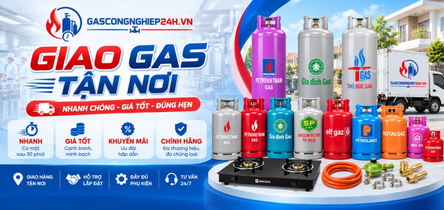 Giao gas tận nơi