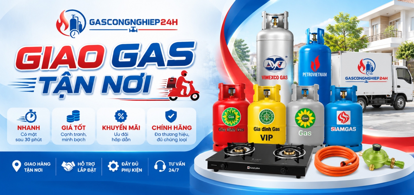 Giao gas tận nơi