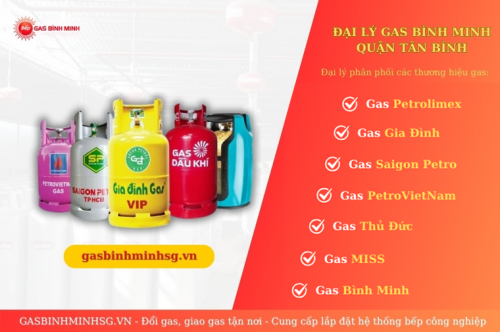 Đại lý Gas Bình Minh Quận Tân Bình