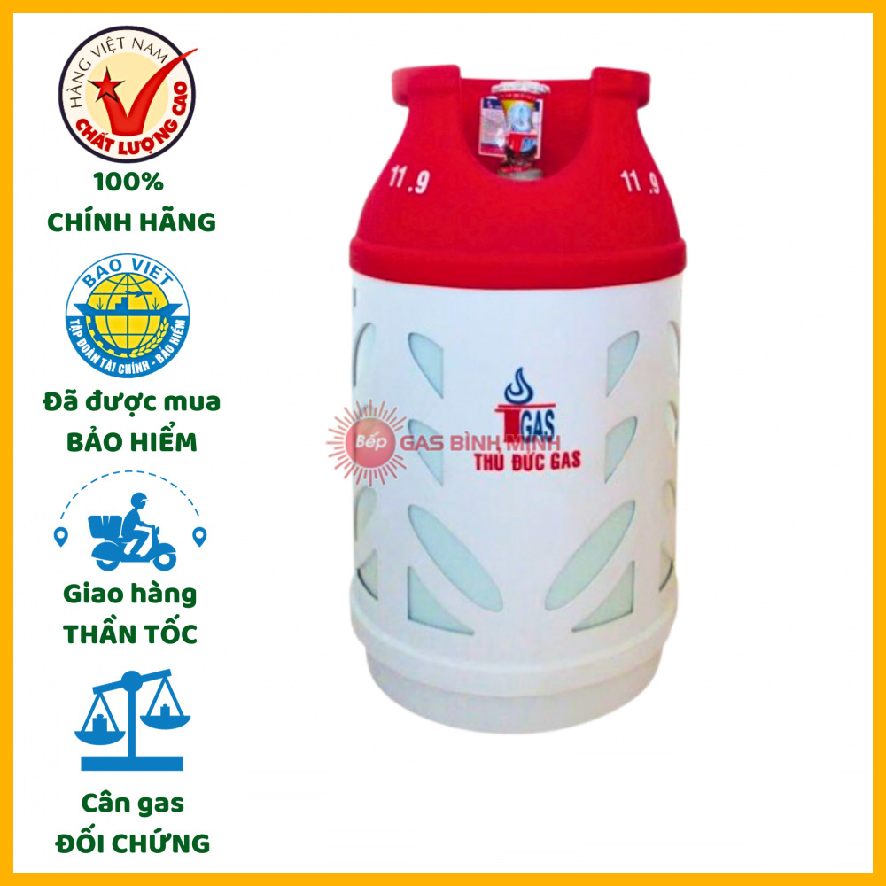 bình gas thủ đức 12kg giá tốt