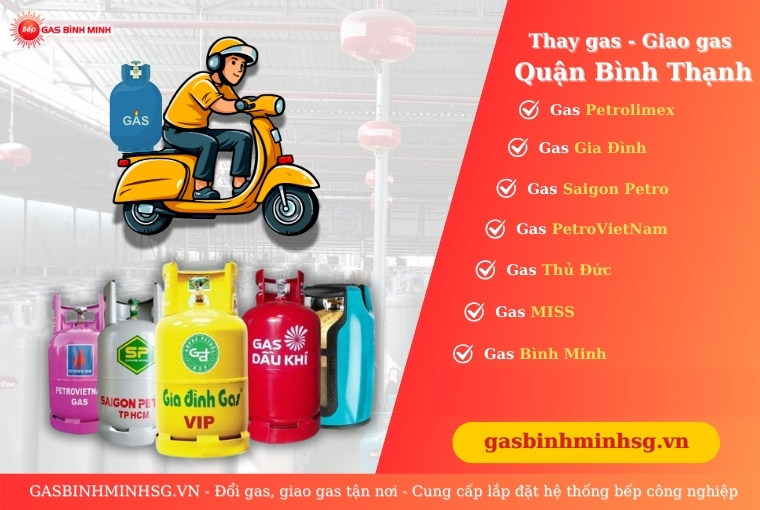 Giao Gas Quận Bình Thạnh