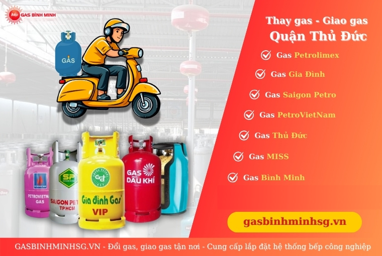 Giao Gas Quận Thủ Đức