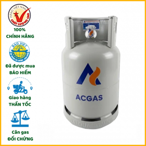 Bình gas Á Châu xám 12kg