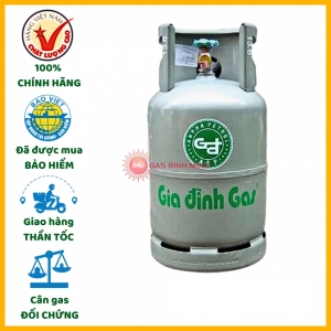 Bình gas Gia Đình xám 12kg