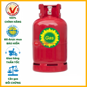 Bình gas Hướng Dương đỏ 12kg