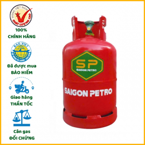 Bình gas Saigon Petro đỏ 12kg