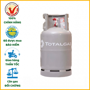 Bình gas Total xám 12kg
