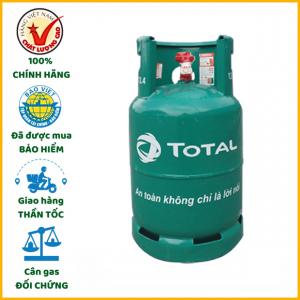 Bình gas Total Gaz xanh 12kg