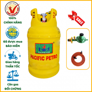 Bộ bình Pacific Petro vàng dây van tự động