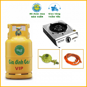 Trọn Bộ Bình Van Dây Tự Động Bếp Gas Đơn NaMilux Giá Rẻ