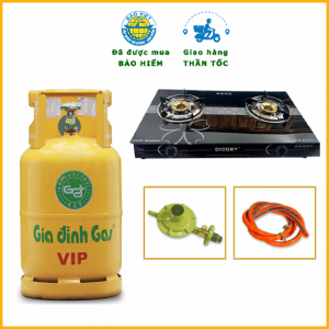 Combo Bộ Bình Bếp Gas Dicory Van Dây Tự Động