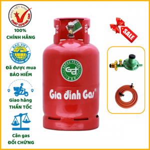 Combo bình gas Gia Đình đỏ 12kg