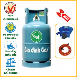 Combo bình gas Gia Đình xanh ngọc 12kg