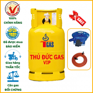 Combo bình gas Thủ Đức màu vàng 12kg