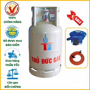 Combo bình gas Thủ Đức xám 12kg