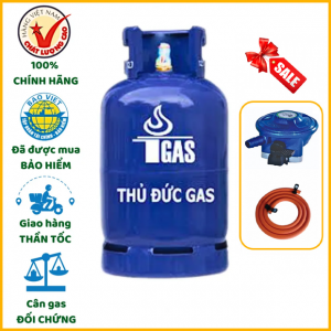 Combo bình gas Thủ Đức màu xanh đậm 12kg